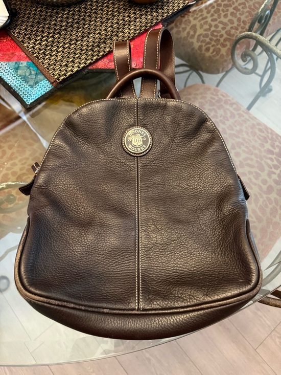dooney bourke backpack leather & Pebble Grain Zip Pod (Black/Black) Pack in Style This chic backpack Dooney & Bourke San Francisco
